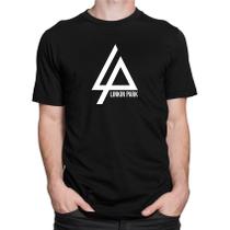Camiseta Camisa Linkin Park Banda de Rock Numb Logo Chester Bennington