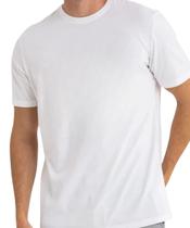 Camiseta Camisa Lisa Básica Casual 100% Algodão Manga Curta Confortável Dia a Dia