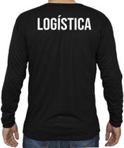 Camiseta Camisa Logística Manga Longa Blusa Uniforme Empresa - DKING CREATIVE