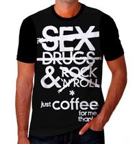 Camiseta Camisa Loucos Por Café Frases Amor Paixão Meme W9_x000D_ - JK MARCAS