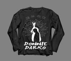 Camiseta / Camisa Manga Longa Feminina Donnie Darko Filme
