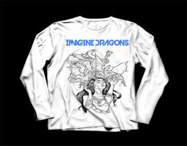 Camiseta / Camisa Manga Longa Feminina Imagine Dragons Indie - Ultraviolence Store
