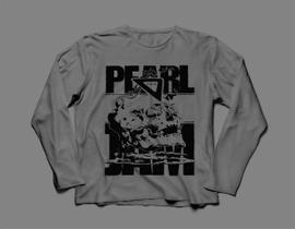 Camiseta / Camisa Manga Longa Feminina Pearl Jam Grunge