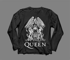 Camiseta / Camisa Manga Longa Feminina Queen Freddie Mercury