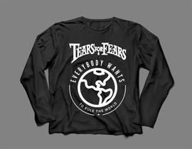 Camiseta / Camisa Manga Longa Feminina Tears For Fears
