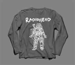 Camiseta / Camisa Manga Longa Masculina Radiohead