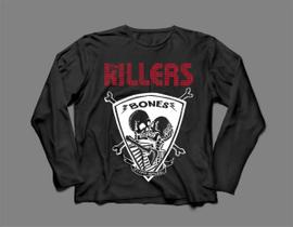 Camiseta / Camisa Manga Longa Masculina The Killers Indie