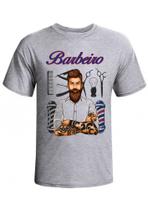 Camiseta camisa masculina Barber shop barbearia cabeleireiro barbeiro