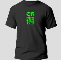 Camiseta camisa masculina espírito santo de Deus moda gospel cristã plus size