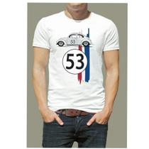 Camiseta camisa masculina fusca 53 herbie carro - Dogs
