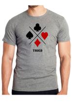 Camiseta camisa masculina jogo truco truqueiro baralho nipe