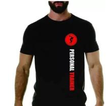Camiseta Camisa Masculina Personal Trainer Academia Camiseta Camisa Masculina Personal Trainer Academia