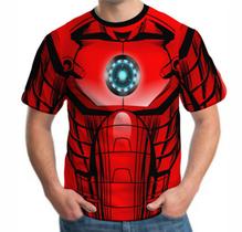 Camiseta Camisa Masculina Roupas Herois Famosas Top 3d