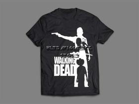 Camiseta / Camisa Masculina The Walking Dead Série