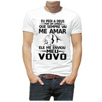 Camiseta camisa masculina vovô melhor amigo avô dia dos pais