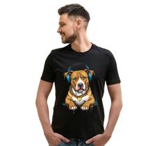 Camiseta Camisa Meu Pet Pit Bull Blusa unissex 100% Algodão