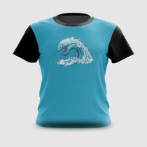 Camiseta Camisa Monstro das Marés Oceano