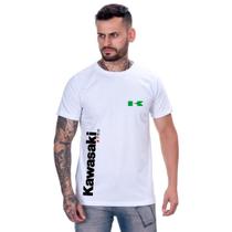 Camiseta Camisa Moto Grau Roda Kawasaki Z750 Lateral