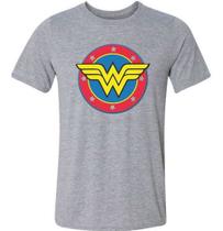 Camiseta Camisa Mulher Maravilha Simbolo Filme Nerd Geek Dc