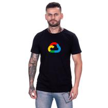 Camiseta Camisa Nerd Internet Geek Google Logo Cloud