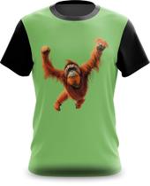 Camiseta Camisa Orangotango Macaco Forte