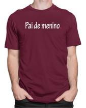 Camiseta Camisa Pai De Menino Presente Gravidez Filho