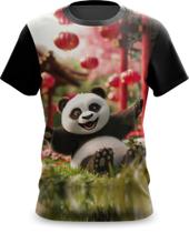 Camiseta Camisa Panda Sorridente na China