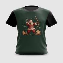 Camiseta Camisa Papai Noel Arco e Flecha Natal