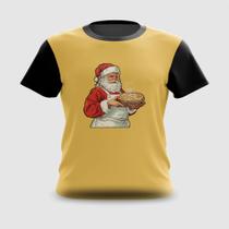 Camiseta Camisa Papai Noel Cozinheiro Natal