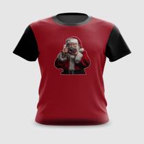 Camiseta Camisa Papai Noel Tirando Foto Natal