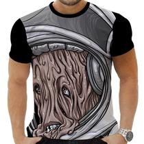 Camiseta Camisa Personalizada Alien Rock Derretendo Espaço 1