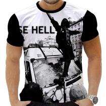 Camiseta Camisa Personalizada Anarquia Punk Rock Hd 9 Camiseta Camisa Personalizada Anarquia Punk Rock Hd 9