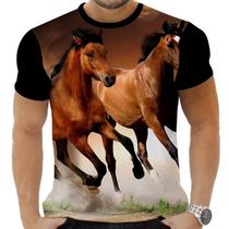 Camiseta Camisa Personalizada Animais Cavalo 5_x000D_