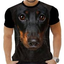 Camiseta Camisa Personalizada Animais Salsicha Basset_x000D_