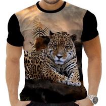 Camiseta Camisa Personalizada Animal Felino Tigre Selva 7_x000D_