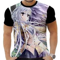 Camiseta Camisa Personalizada Anime Angel Beats 02 Camiseta Camisa Personalizada Anime Angel Beats 02