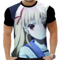 Camiseta Camisa Personalizada Anime Angel Beats 03 Camiseta Camisa Personalizada Anime Angel Beats 03