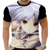 Camiseta Camisa Personalizada Anime Angel Beats 04 Camiseta Camisa Personalizada Anime Angel Beats 04
