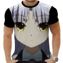 Camiseta Camisa Personalizada Anime Angel Beats 06_x000D_