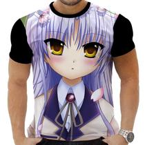 Camiseta Camisa Personalizada Anime Angel Beats 08 Camiseta Camisa Personalizada Anime Angel Beats 08