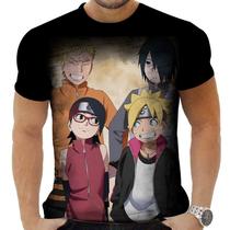 Camiseta Camisa Personalizada Anime Boruto Naruto 03