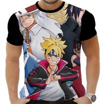 Camiseta Camisa Personalizada Anime Boruto Naruto 11