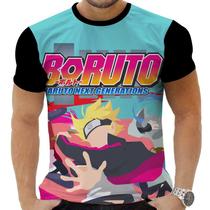 Camiseta Camisa Personalizada Anime Boruto Naruto 14