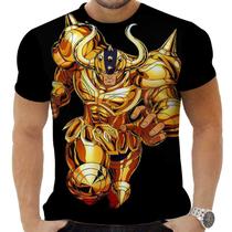 Camiseta Camisa Personalizada Anime Cavaleiros do Zodíaco 08_x000D_