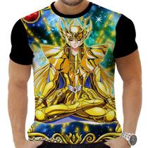 Camiseta Camisa Personalizada Anime Cavaleiros do Zodíaco 21_x000D_