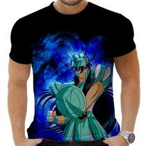 Camiseta Camisa Personalizada Anime Cavaleiros do Zodíaco 25_x000D_