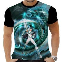 Camiseta Camisa Personalizada Anime Cavaleiros do Zodíaco 26_x000D_ - Zahir Store