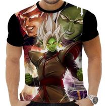 Camiseta Camisa Personalizada Anime Clássico Dragon Ball Goku Black 04 Camiseta Camisa Personalizada Anime Clássico Dragon Ball Goku Black 04