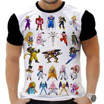 Camiseta Camisa Personalizada Anime Clássico Dragon Ball Goku Black 12_x000D_