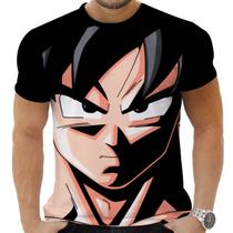 Camiseta Camisa Personalizada Anime Clássico Dragon Ball Goku Super Saiyajin 06